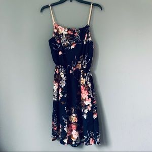 Floral Cinch Summer Dress